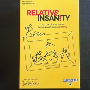 Relative insanity board game